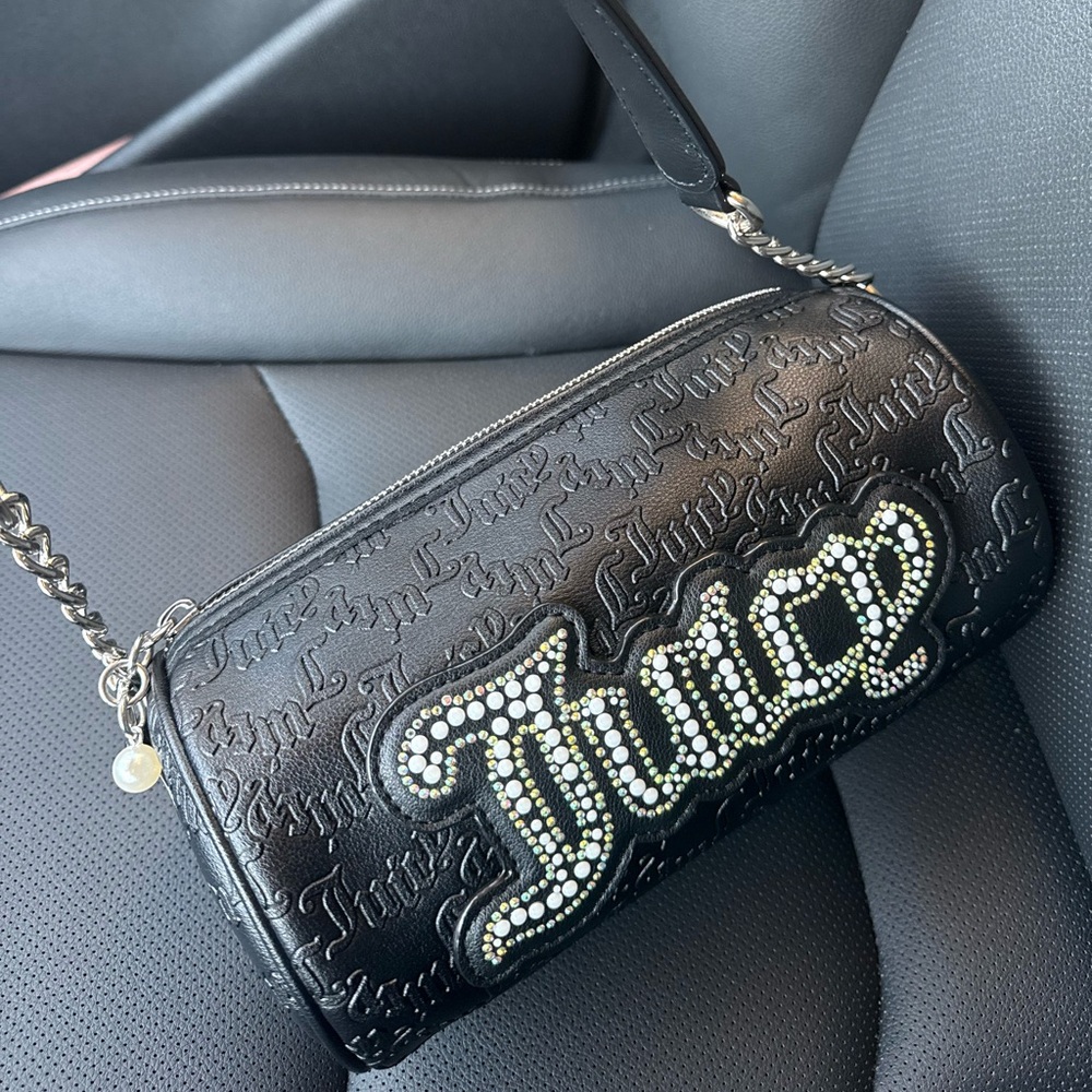 Juicy Couture diamond & pearl shoulder bag
